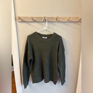 Womens Green Sweater